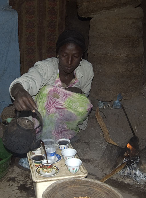 Pouring Coffee in Ceremony